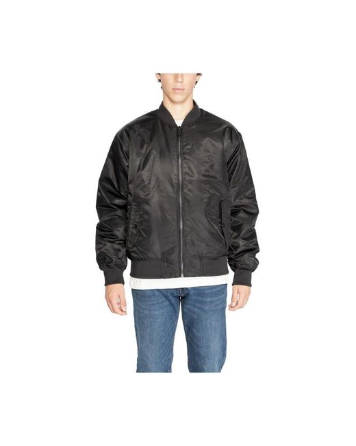 Calvin Klein Schwarze Polyamid Winterjacke Herren Kollektion in Black für Herren