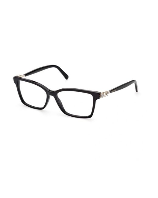 Glasses di Swarovski in Black