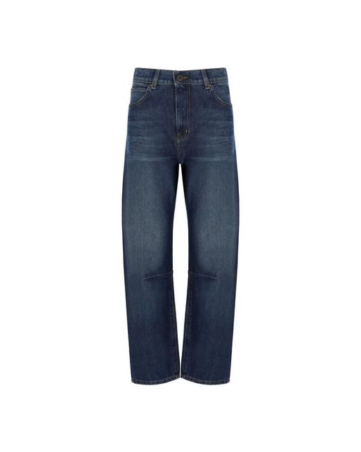 Weekend by Maxmara Blue Straight Fit Jeans