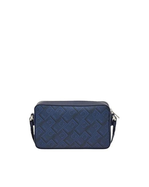 Ferragamo Monogram Heuptas in het Blue voor heren