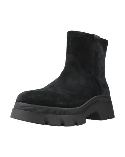 Geox Black Pluette Stiefelette