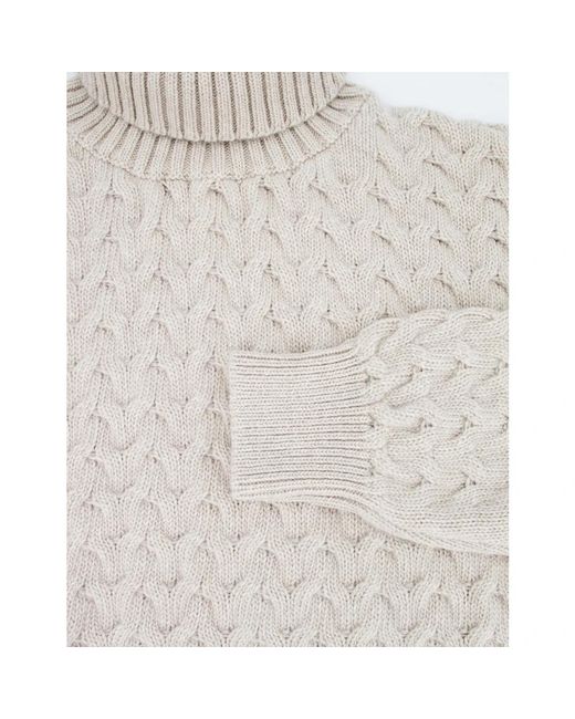 Cols roulés Fedeli pour homme en coloris White