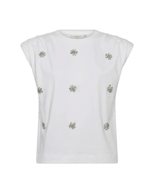 Sleeveless Tops di Copenhagen Muse in White