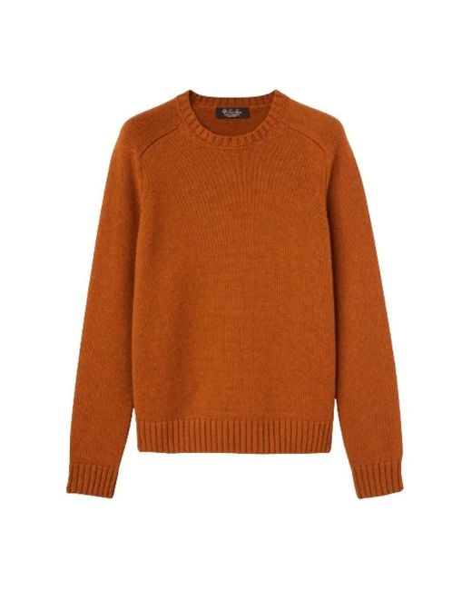 Loro Piana Brown Cashmere Knitwear