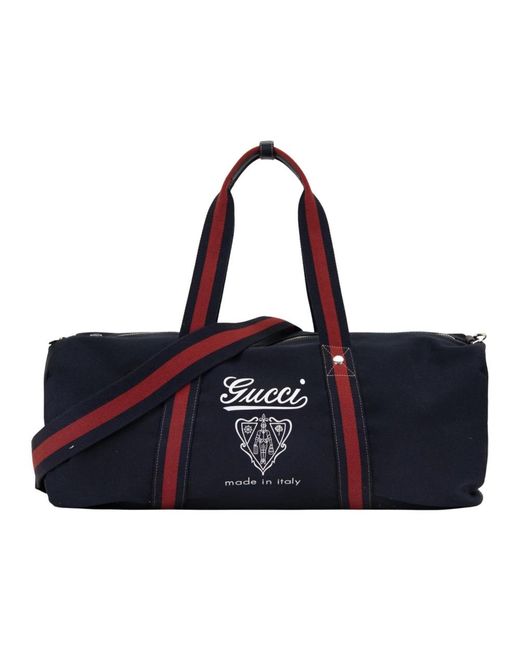 Gucci Blue Weekend Bags