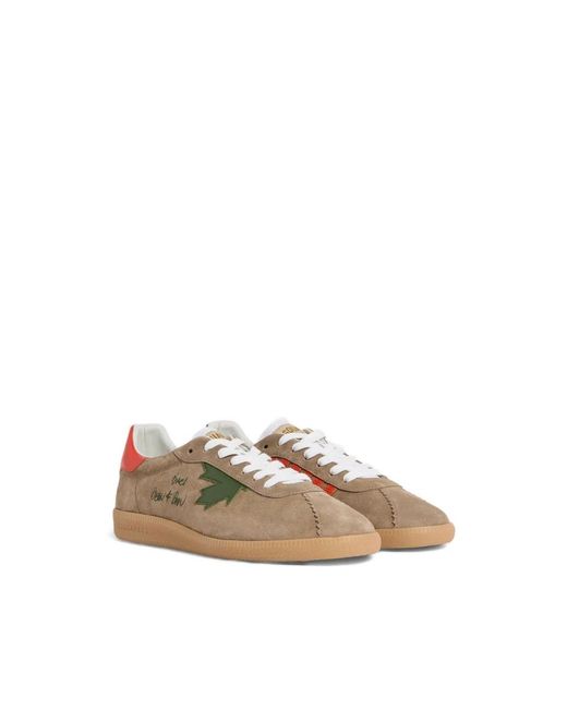DSquared² Schoenen ,Bruin ,Sneakers in het Brown voor heren