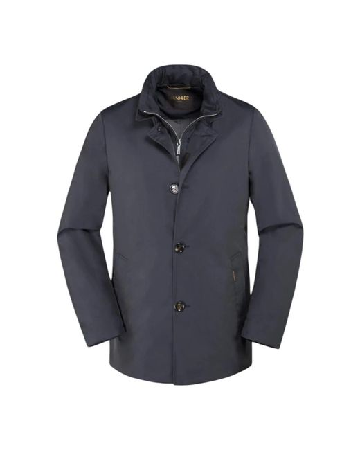 Moorer Blue Winter Jackets for men