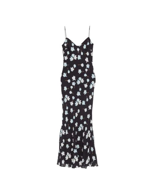 Self-Portrait Kleedjes ,Veelkleurig ,Blauwe Strapless Hotfix Decoratie Jurk in het Black
