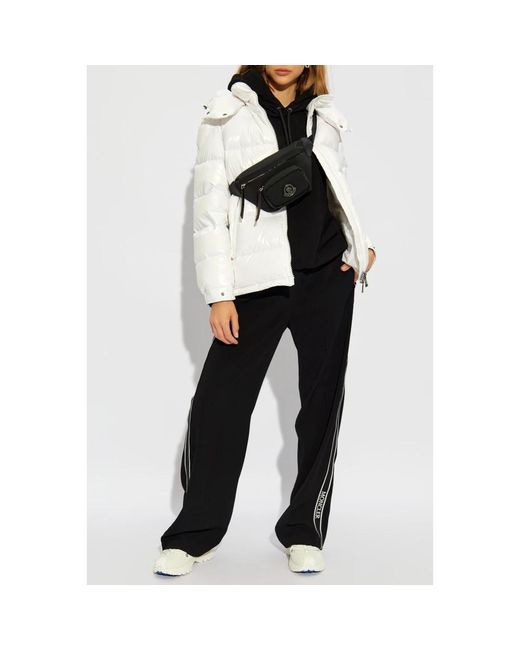 Moncler Black Straight Trousers