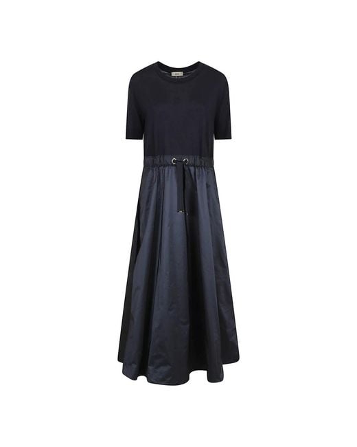 Herno Blue Maxi Dresses