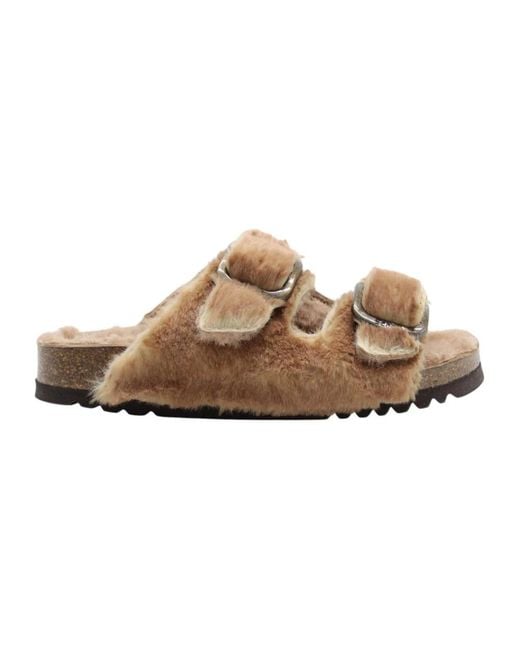 Scholl Brown Slipper