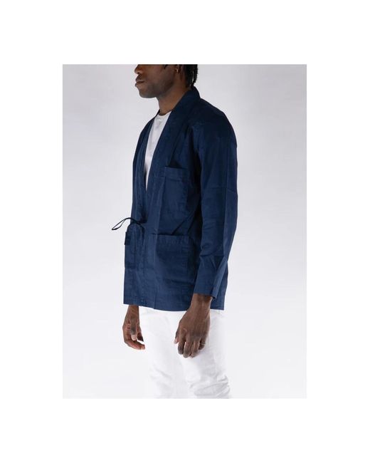 Universal Works Blue Denim Jackets for men