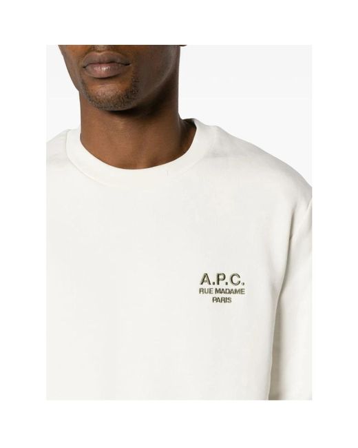 A.P.C. Sweatshirts in White für Herren