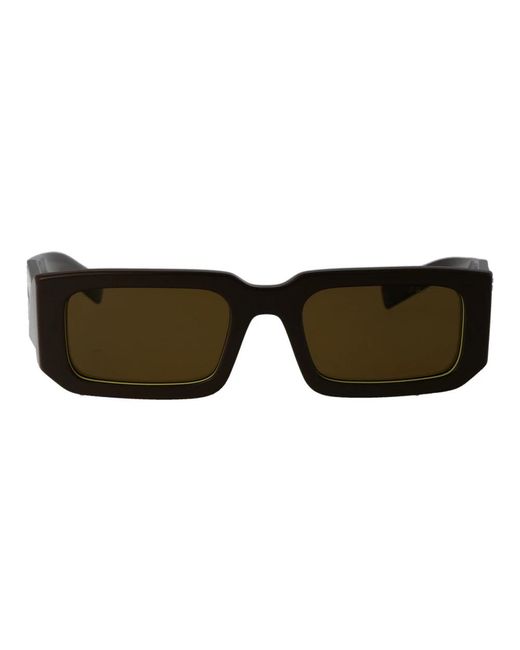 Prada Stylische sonnenbrille mit einzigartigem design in Brown für Herren