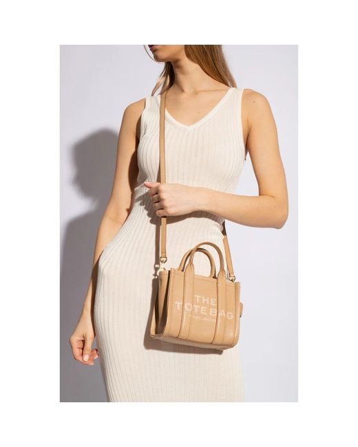 Tote Bags di Marc Jacobs in Metallic