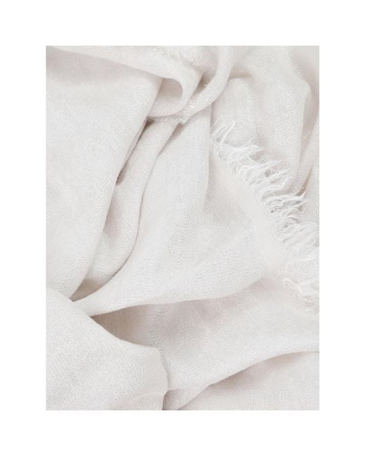 Peserico White Scarves