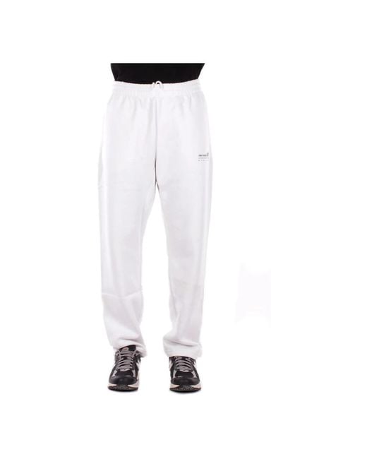 New Balance Slim-Fit Trousers in het White voor heren