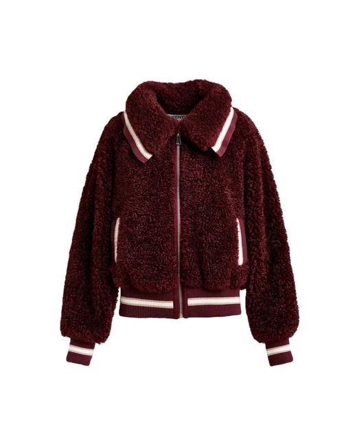 Essentiel Antwerp Purple Winter Jackets