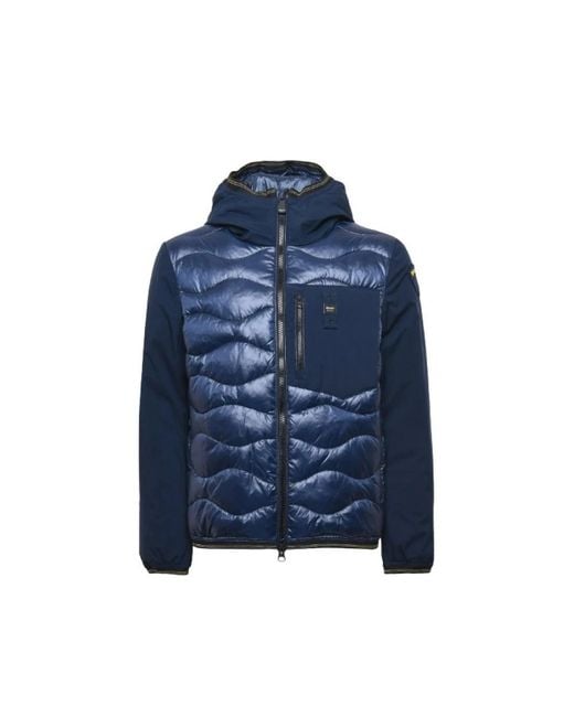 Winter Jackets Blauer pour homme en coloris Blue