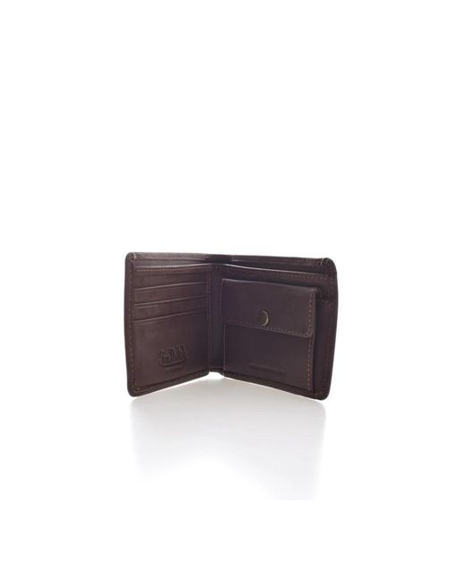 Von Dutch Klappbörse 100% leder - braun in Purple für Herren