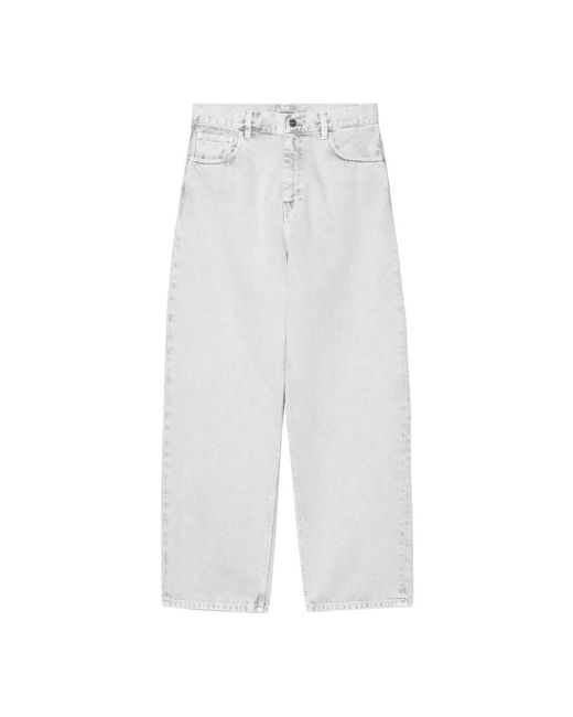 Carhartt White Loose Fit Jeans