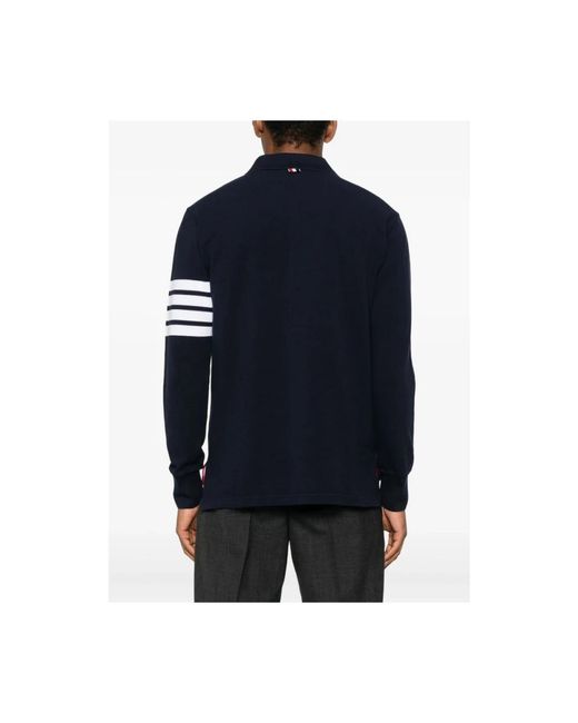 Thom Browne Black Polo Shirts for men