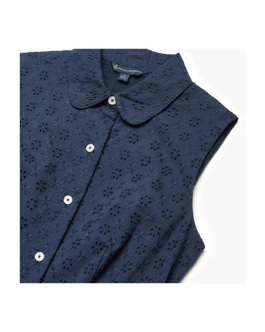 Brooks Brothers Blue Shirt Dresses