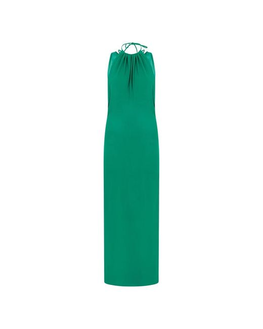Alberta Ferretti Green Maxi Dresses