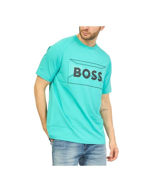 Tops > t-shirts Boss pour homme en coloris Blue