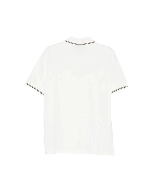 Emporio Armani White Polo Shirts for men