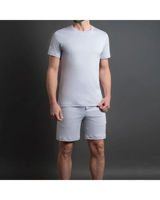 T-Shirts Moorer de hombre de color Blue