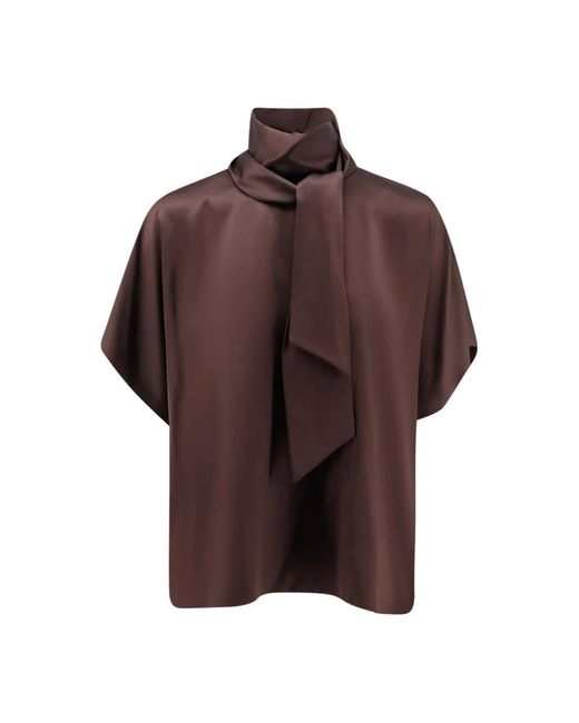 Brunello Cucinelli Brown Blouses