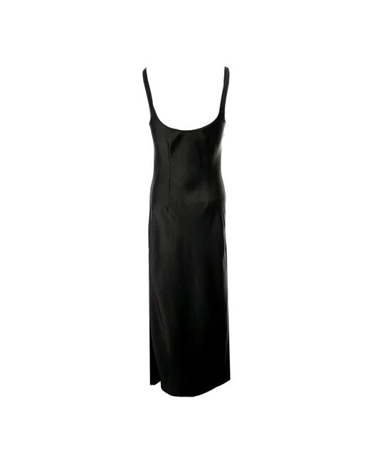 Midi Dresses Samsøe & Samsøe en coloris Black
