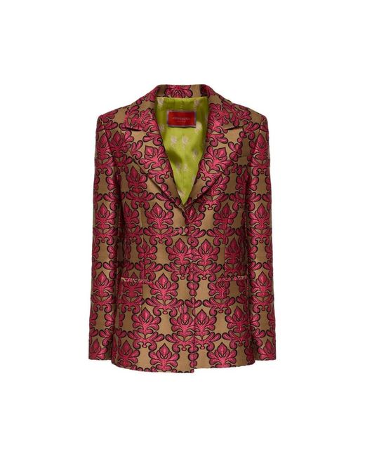 LaDoubleJ Jassen ,Veelkleurig ,Leer 24/7 Jacket in het Red