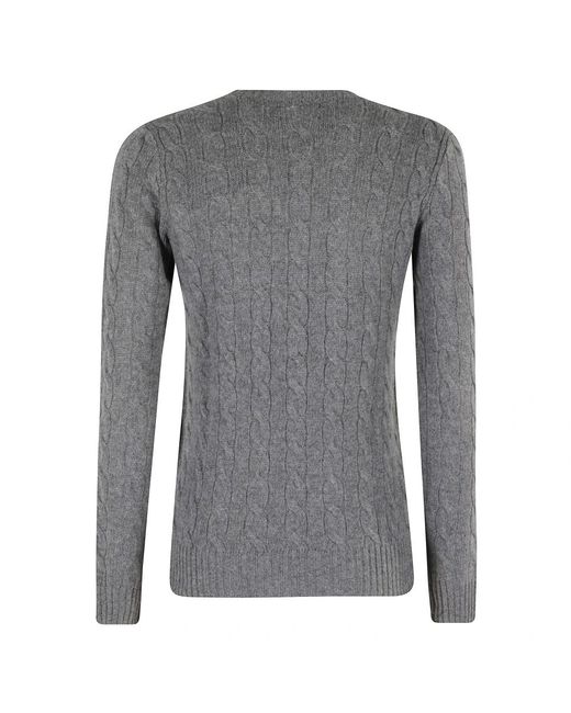 Polo Ralph Lauren Gray Round-Neck Knitwear