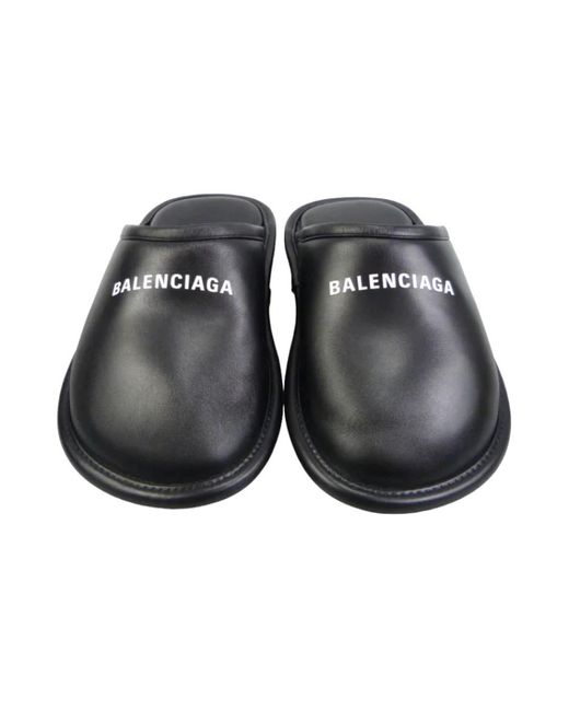 Balenciaga Black Mules