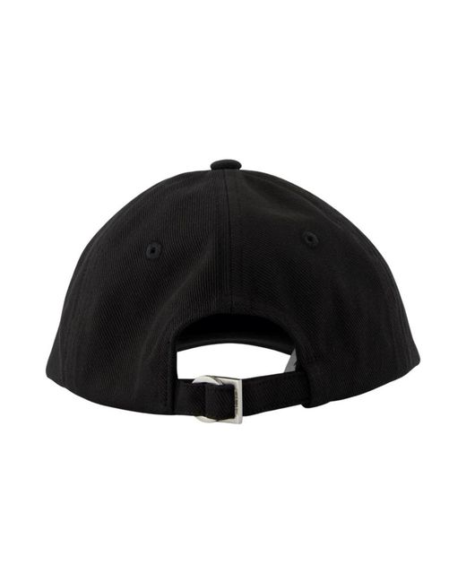 Jacquemus Accessoires ,Zwart ,Katoen The Gadjo Cap in het Black