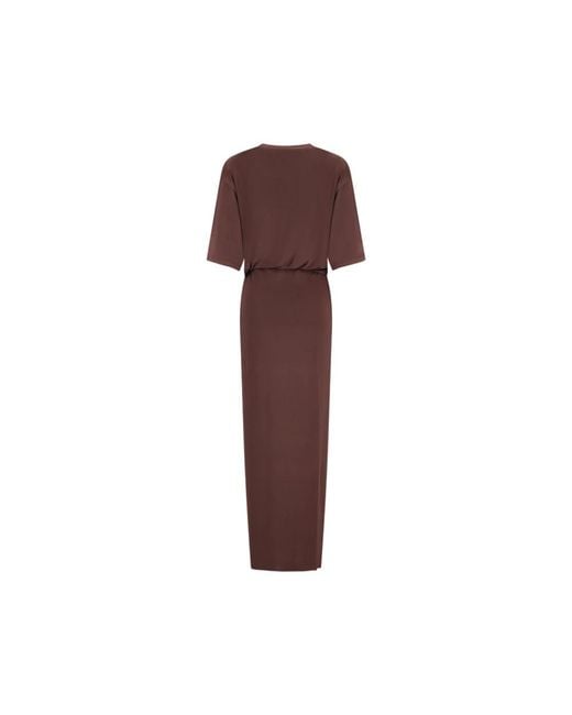 Maxi Dresses ANDAMANE de color Brown