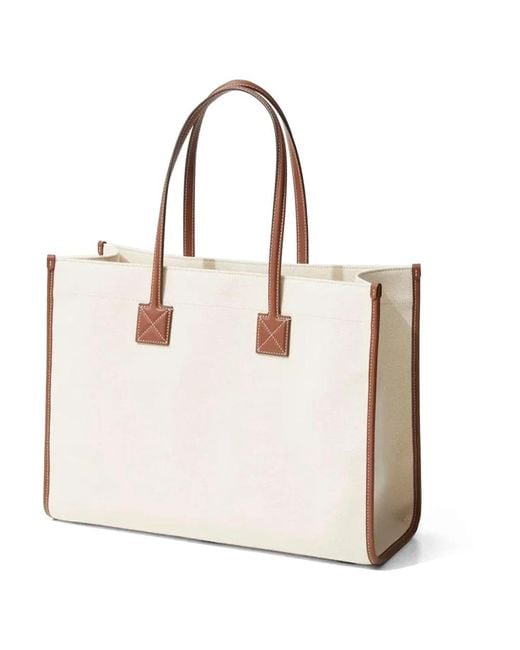 Burberry Natural Tote Bags