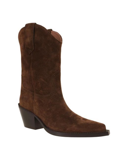 Paris Texas Brown Cowboy Boots