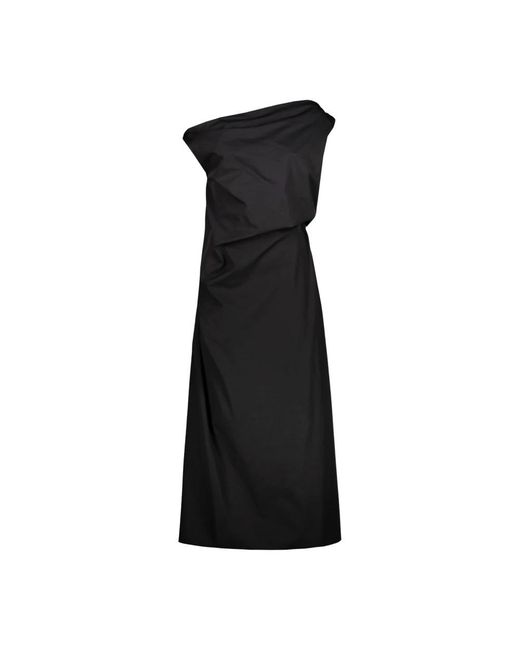 The Row Black Midi Dresses