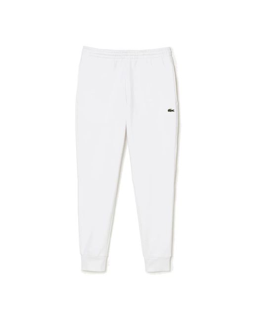 Lacoste White Sweatpants for men