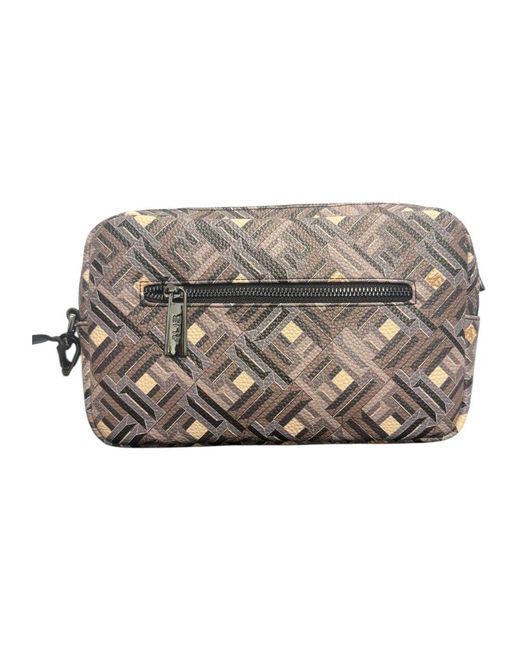 Cesare Paciotti Gray Stilvolle Cesare Clutch Tasche