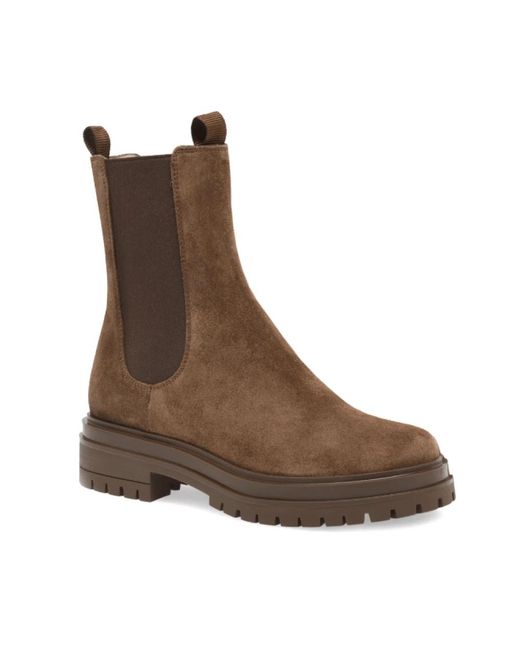 Gianvito Rossi Brown Chelsea Boots