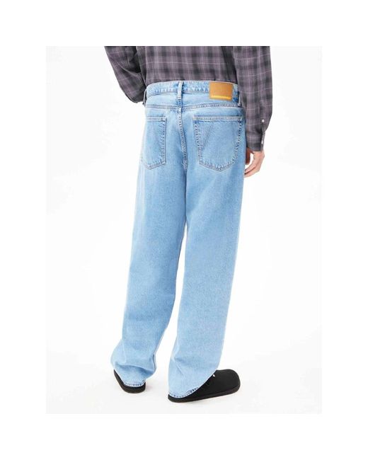 ARMEDANGELS Weite Baggy Jeans in Blue für Herren
