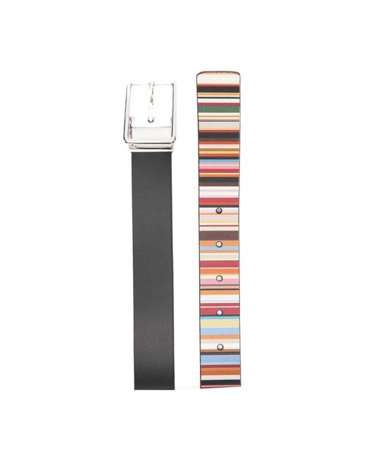 Paul Smith Black Belts for men