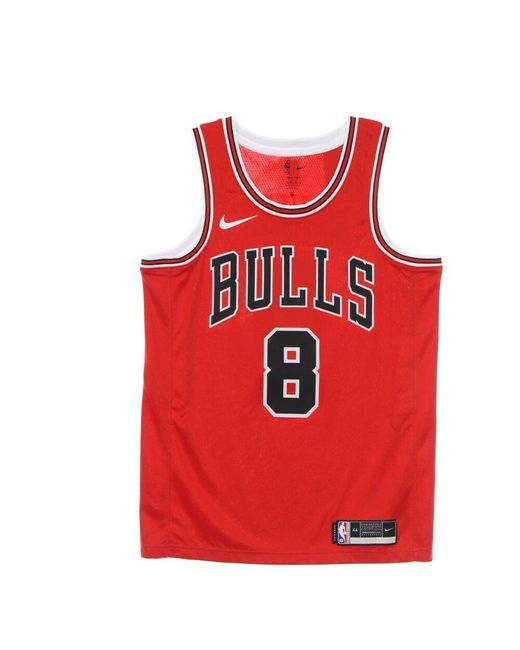 Nike Basketball Tank Top Zach Lavine Icon Edition in Red für Herren