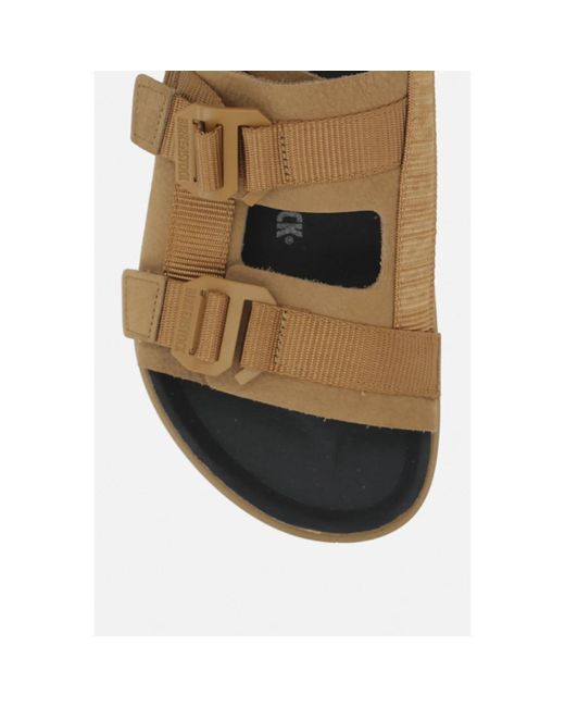 Shoes > sandals > flat sandals Birkenstock pour homme en coloris Brown
