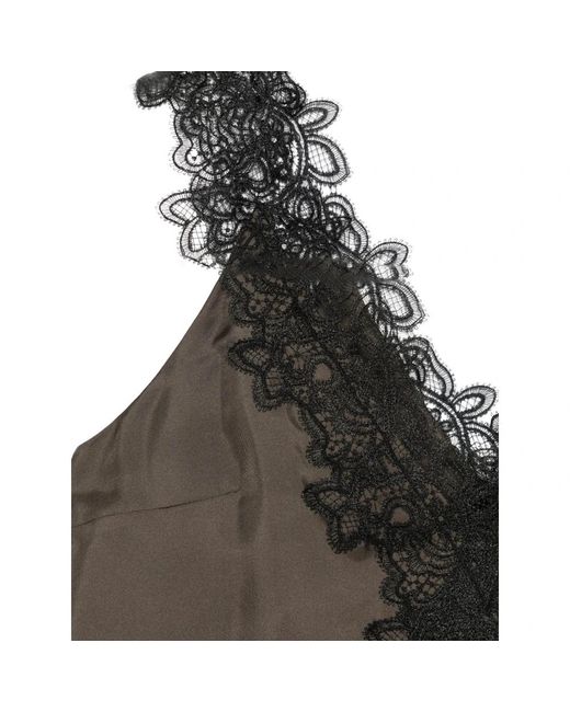 Rohe Brown Sleeveless Tops