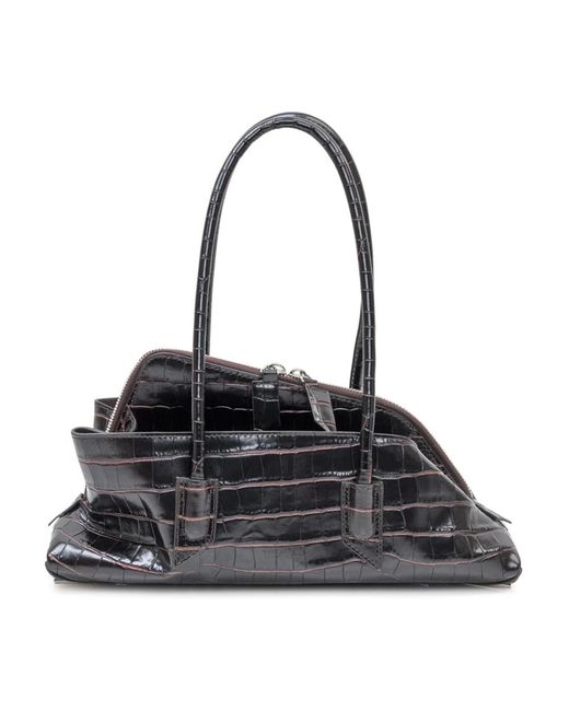 The Attico Black Shoulder Bags